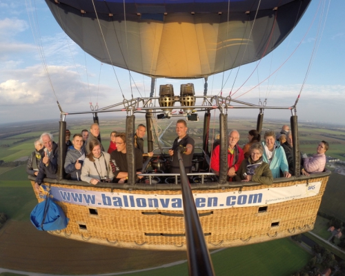 Ballonvaren vanaf Hoogeveen naar Dalen